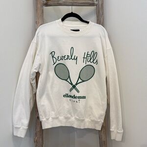 Ellandem Beverly Hills tennis sweatshirt
